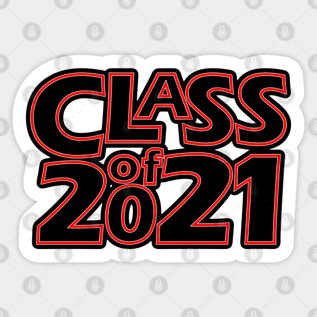 Grad Class of 2021 Sticker by gkillerb